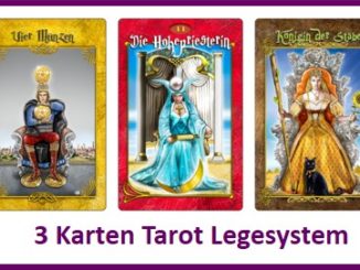 3-Karten-Tarot-Legesystem